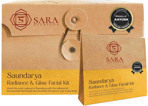 Sara Saundarya Radiance & Glow Facial Kit | 192g